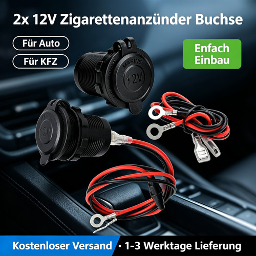 Zigarettenanzünder auto - 4x,
