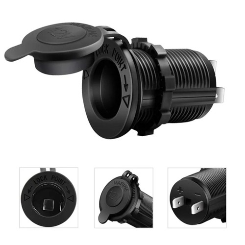 12v auto einbau steckdose - einbau,