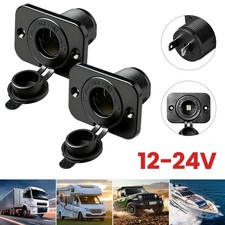 2 Stück Auto Steckdose