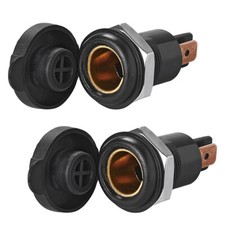 2X Auto Einbau Steckdose