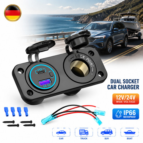 12v auto zigarettenanzünder - 12v,