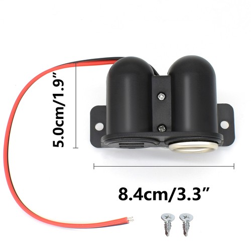 Aufbau steckdose 12v - 12v, /24v+auto